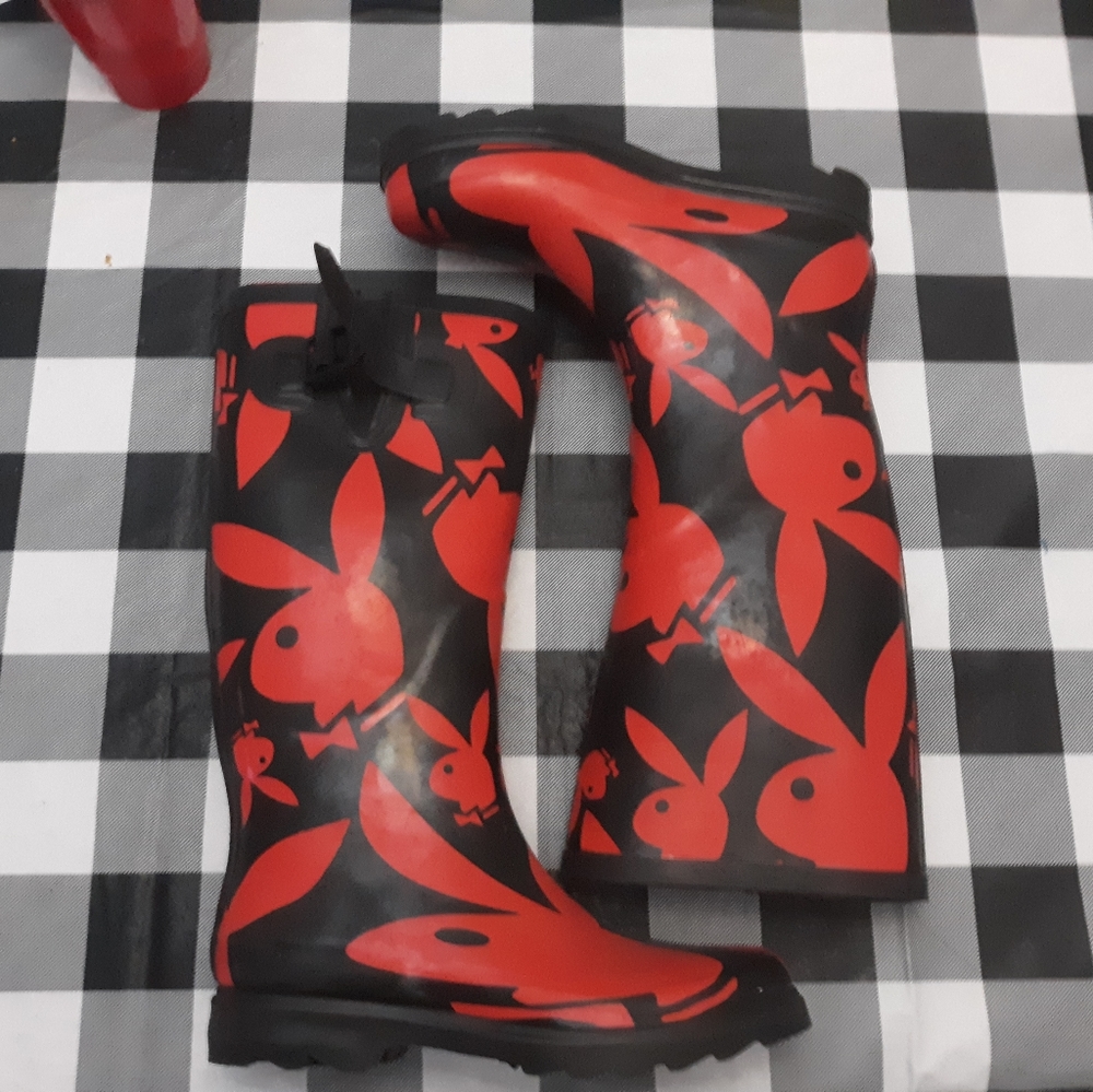 Playboy bunny rainboots